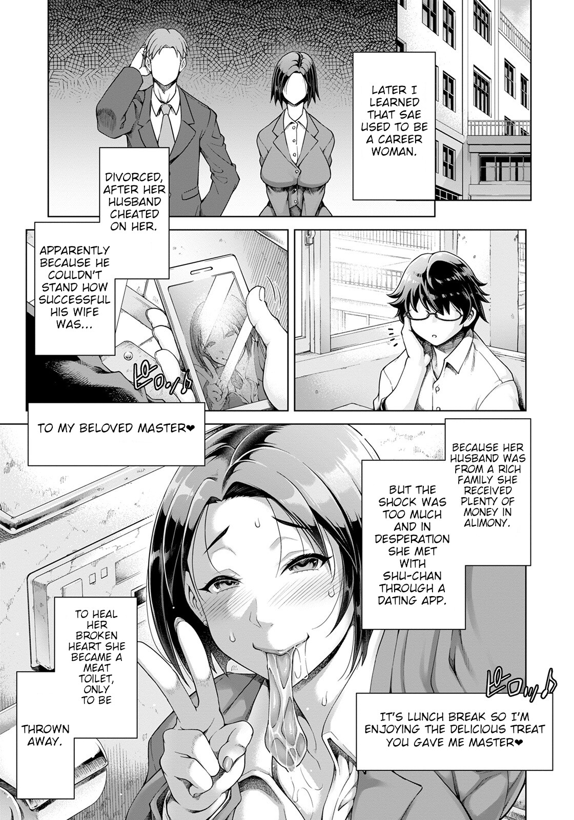 Hentai Manga Comic-The World's Happiest Meat Toilet-Read-7